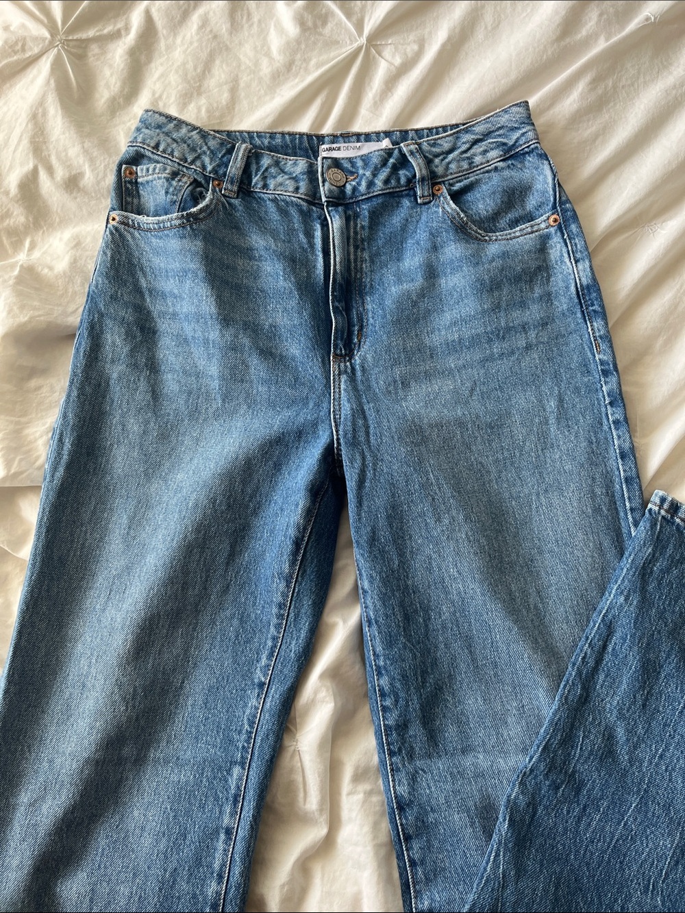 GARAGE Straight-Cut High-Rise Women’s Jeans